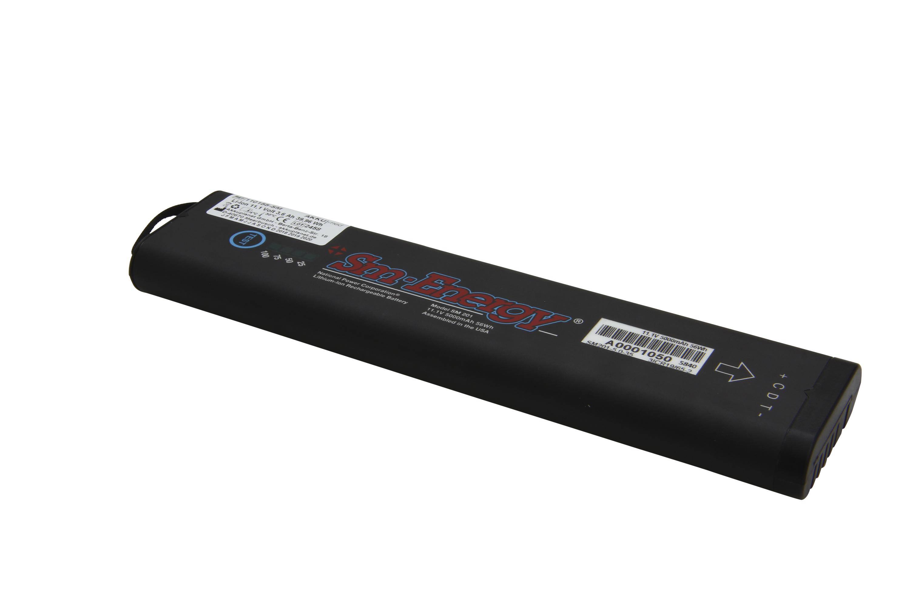 Batterie Li-Ion pour GE Marquette Monitor Dash 3000, 4000, 5000 type 2017857-002-0