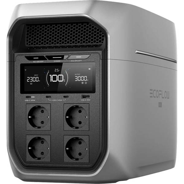 Station électrique EcoFlow DELTA 3 Max Plus 2048 Wh - LiFePO4