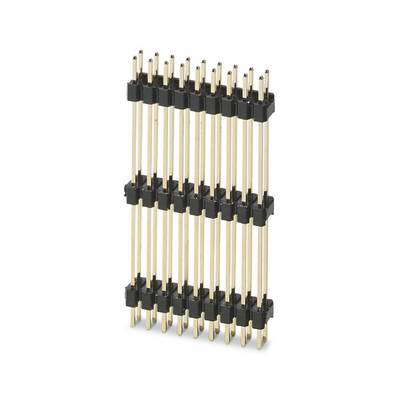 Phoenix Contact PSTD 0,65X0,65/18-3IS-2,54 Barrette à broches Raspberry Pi® noir Adapté pour (ordinateur monocarte) Rasp-0
