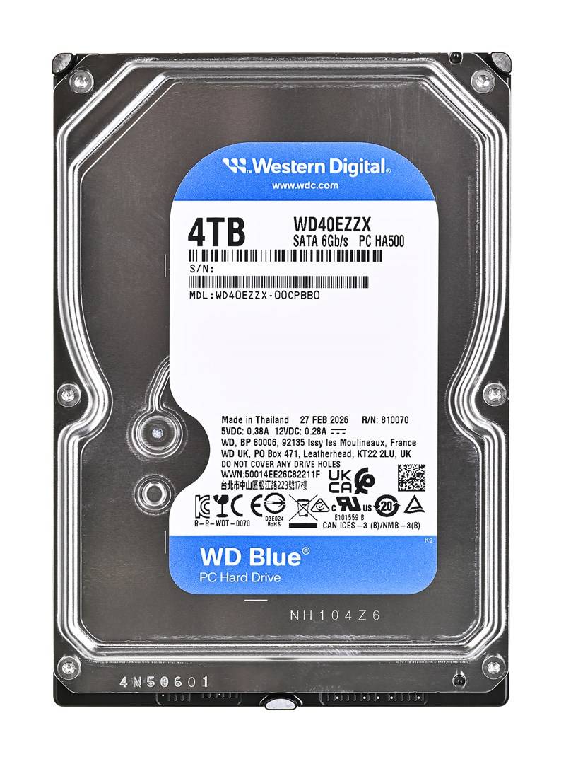 WD Blue 4To SATA 3.5p 6 Gb/s PC HDD-1