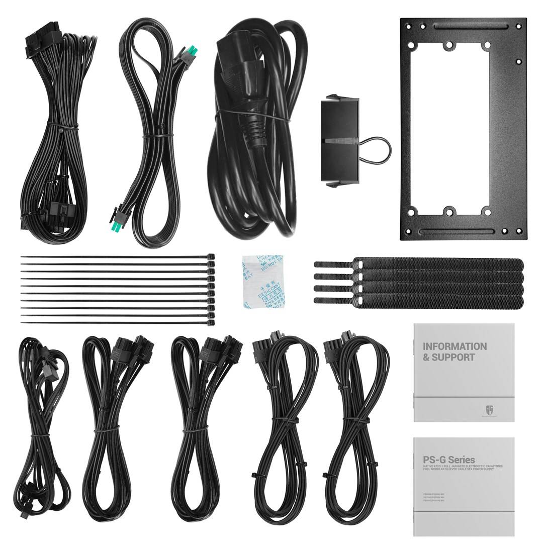 DeepCool PS850G, 850 W, 100 - 240 V, 50/60 Hz, 10 - 5 A, Actif, 100 W-5