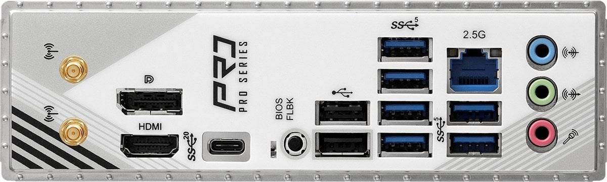 Asrock B860 Pro RS WiFi, Intel, LGA 1851 (Socket V1), Intel Core Ultra (Series 2), DDR5-SDRAM, 256 Go, DIMM-3