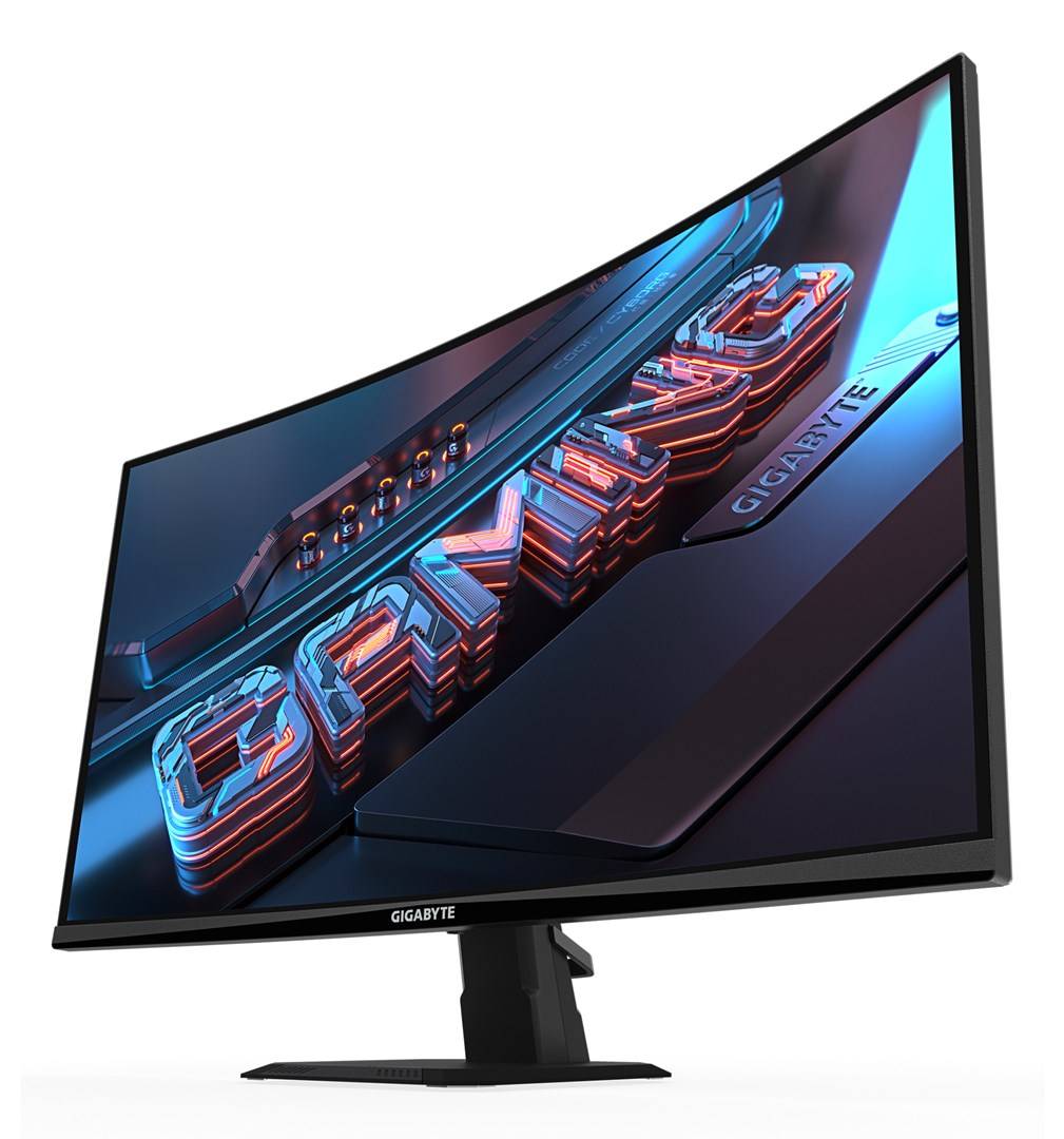 GIGABYTE GS27QCA 27" Moniteur Gaming Incurvé QHD - 2560 x 1440, 180Hz, 1ms, 250 cd/m², FreeSync, HDR Ready, HDMI 2.0, Di-1