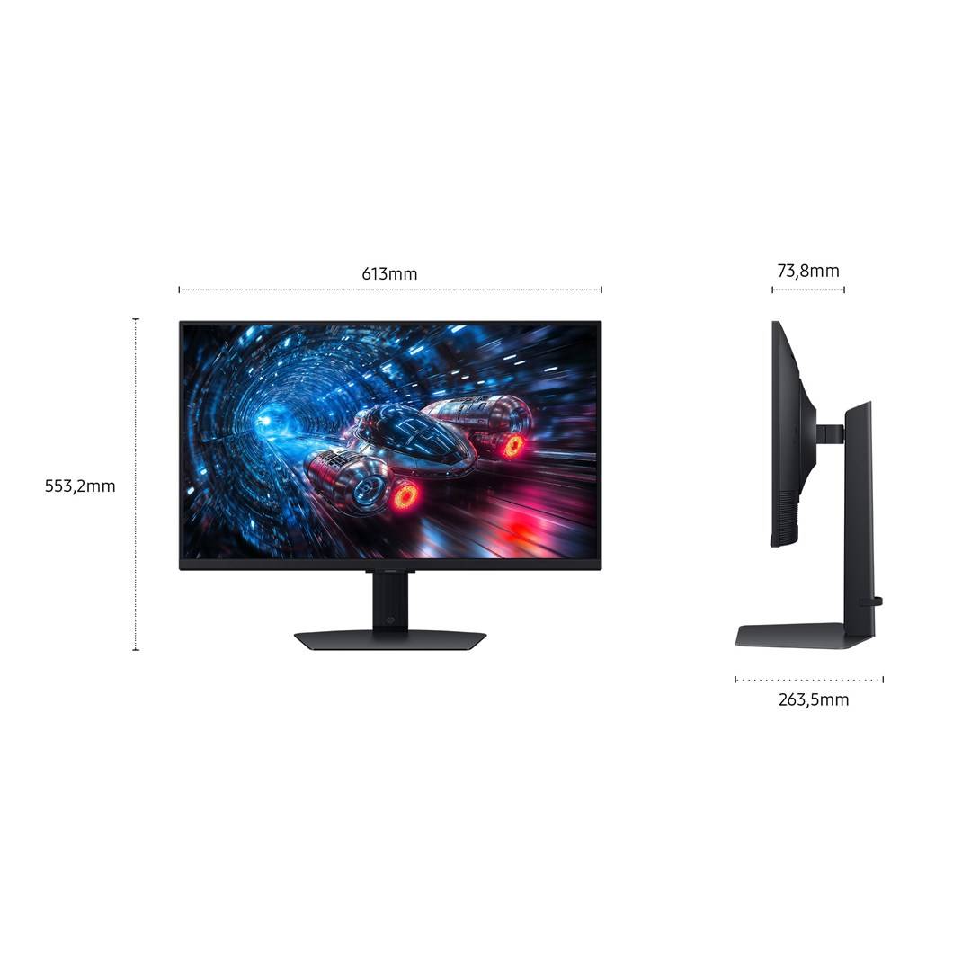 Samsung G70F, 68,6 cm (27"), 3840 x 2160 pixels, 4K Ultra HD, LCD, 1 ms, Noir-4