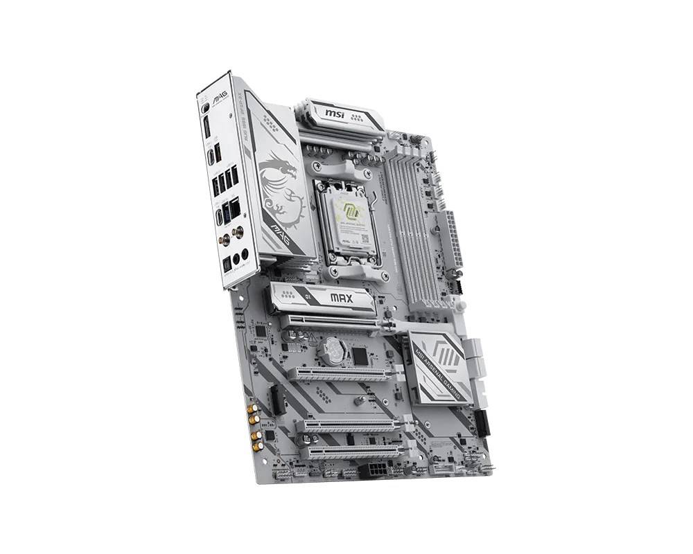 MSI MAG B850 GAMING PLUS MAX WIFI, AMD, Emplacement AM5, AMD Ryzen 7000 Series, AMD Ryzen 8000 Series, AMD Ryzen 9000 Se-2