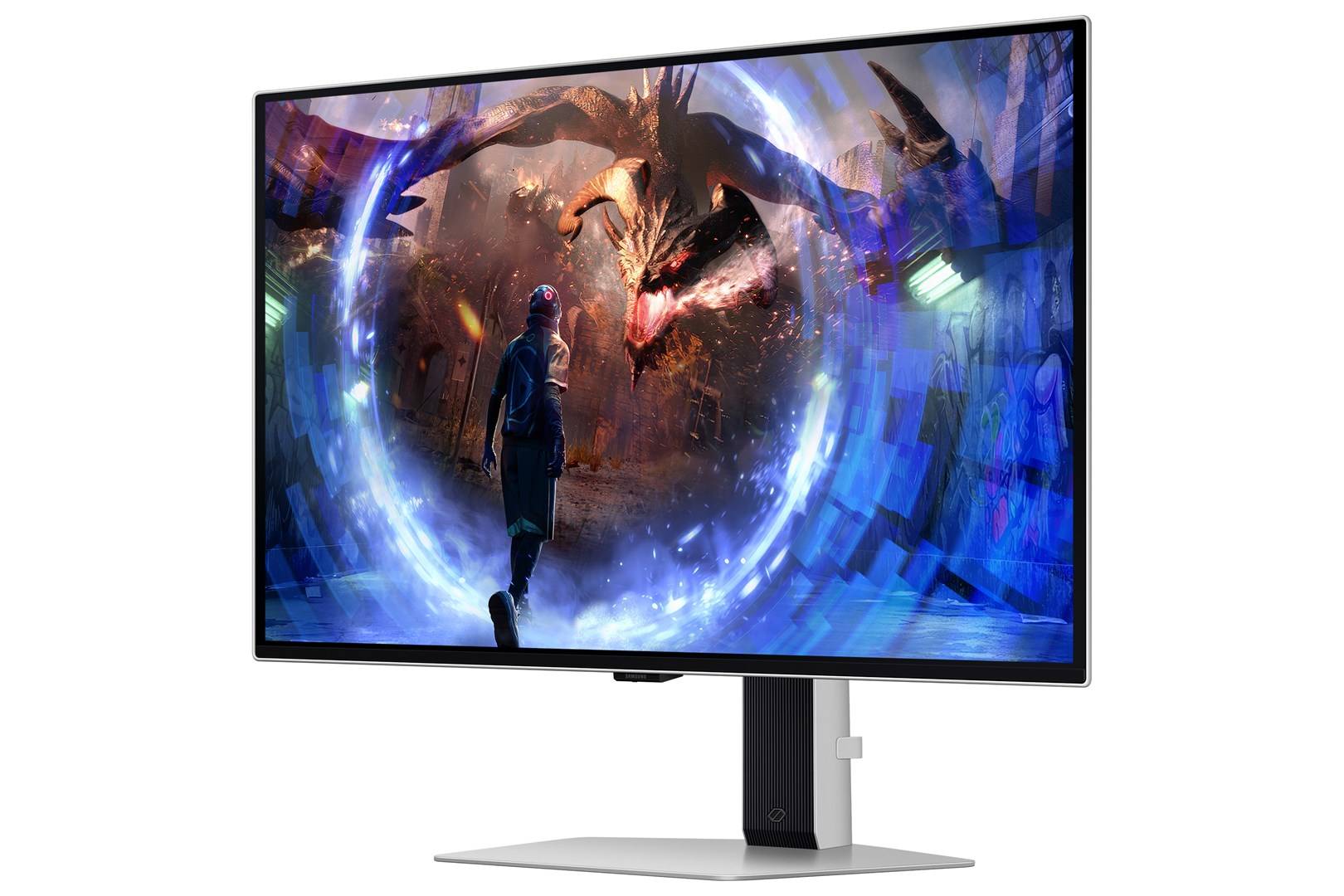 Samsung G60SD, 68,6 cm (27"), 2560 x 1440 pixels, Quad HD, OLED, 0,03 ms, Argent-3