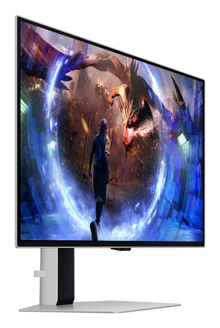 Samsung G60SD, 68,6 cm (27"), 2560 x 1440 pixels, Quad HD, OLED, 0,03 ms, Argent-4