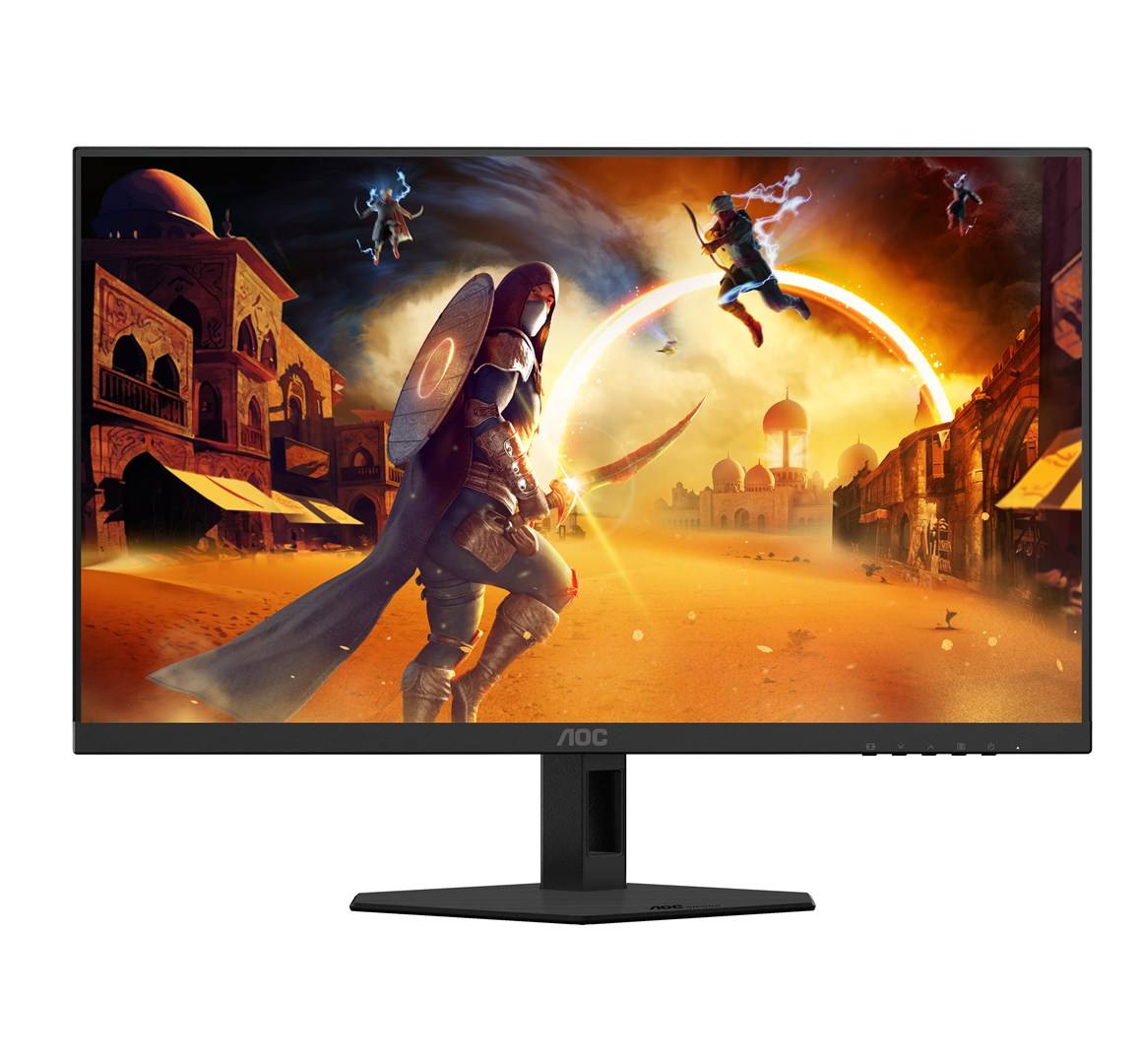 AOC G4 Q24G4RE, 60,5 cm (23.8"), 2560 x 1440 pixels, Quad HD, LED, 1 ms, Noir, Rouge-1
