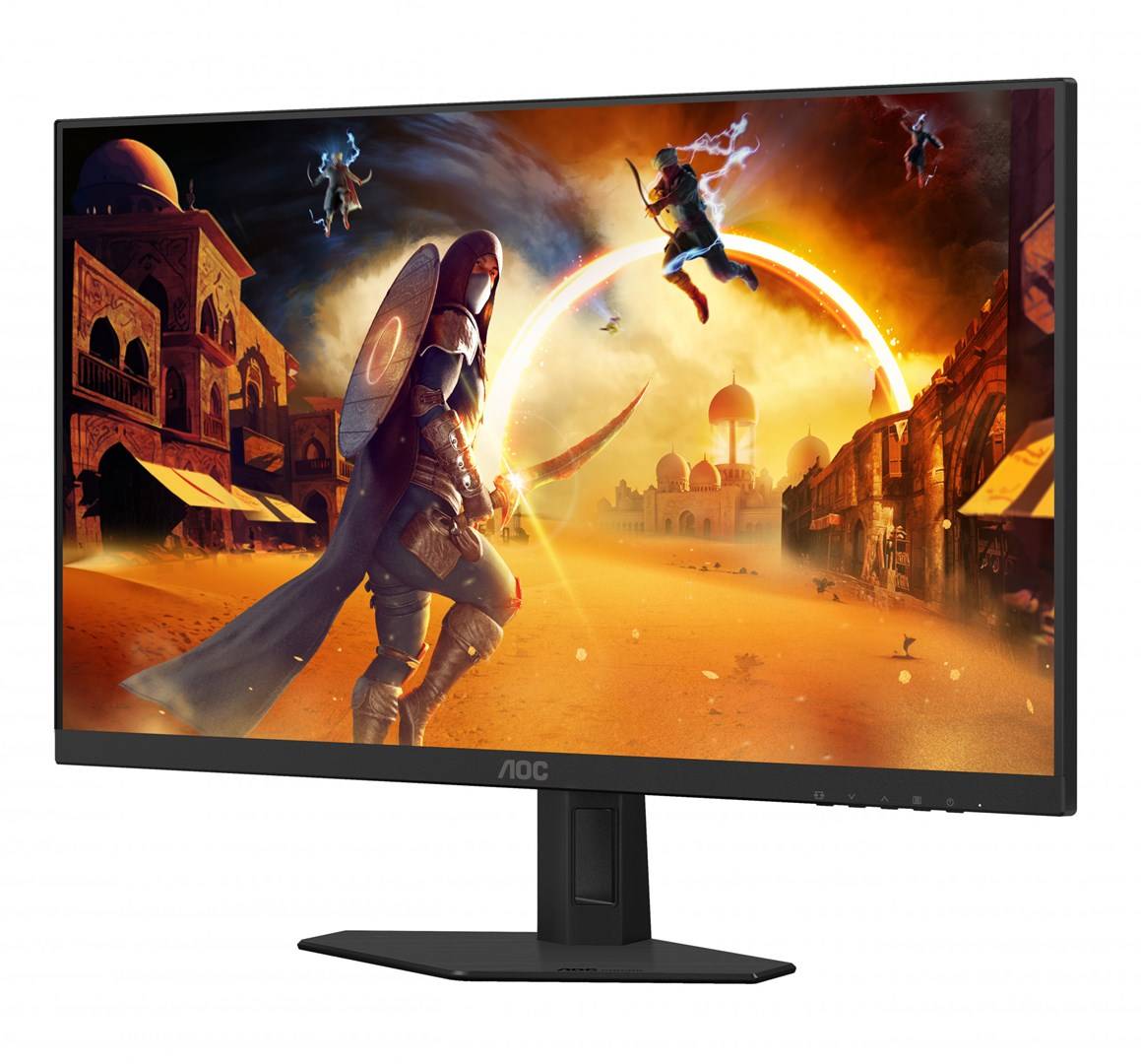AOC G4 Q24G4RE, 60,5 cm (23.8"), 2560 x 1440 pixels, Quad HD, LED, 1 ms, Noir, Rouge-3