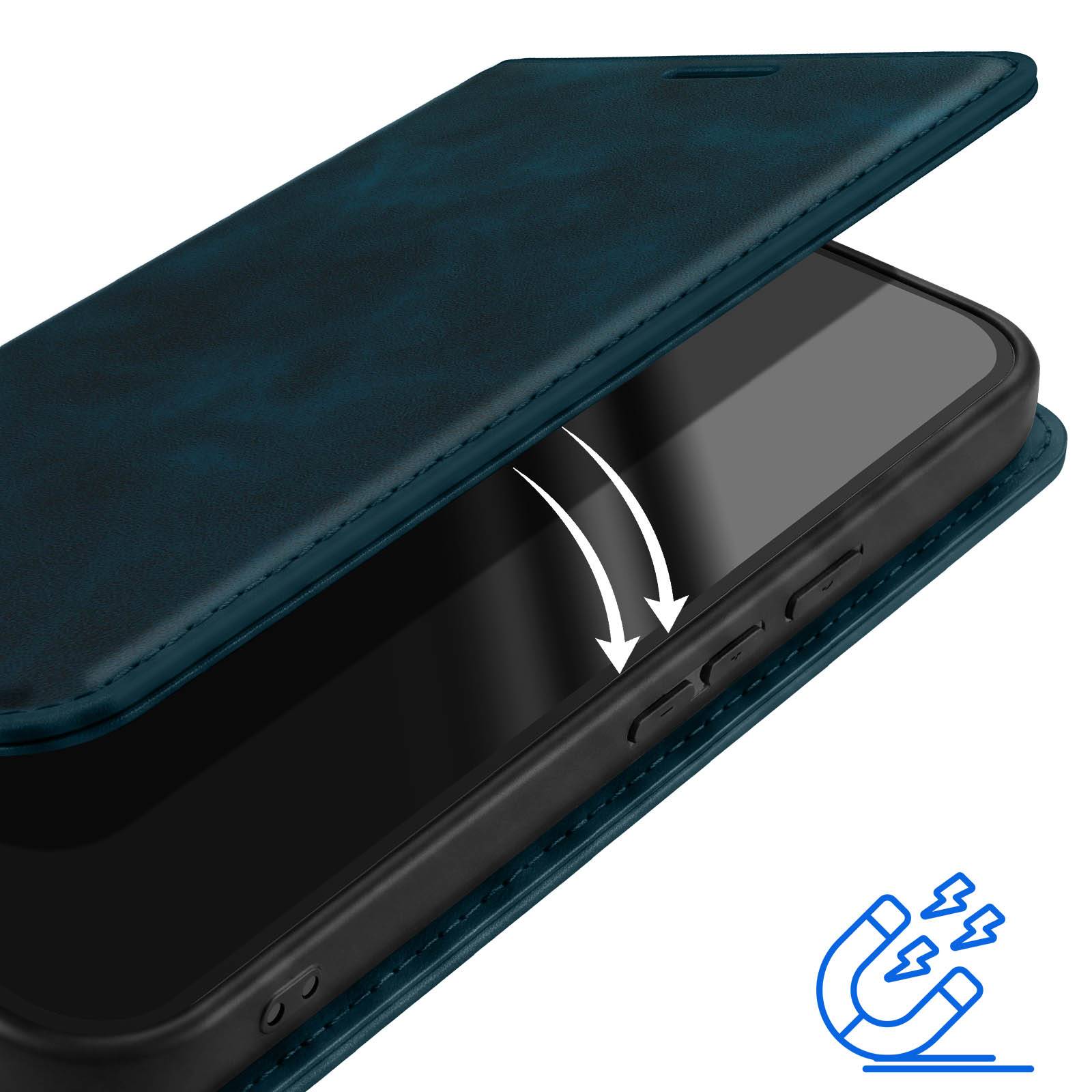 Étui Portefeuille pour Google Pixel 11 Pro XL Effet Daim avec Support-2