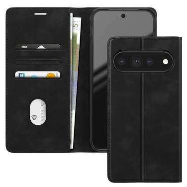 Étui Portefeuille pour Google Pixel 11 Pro XL Effet Daim avec Support