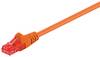 Câble patch Goobay CAT 6, U/UTP, orange 3 m