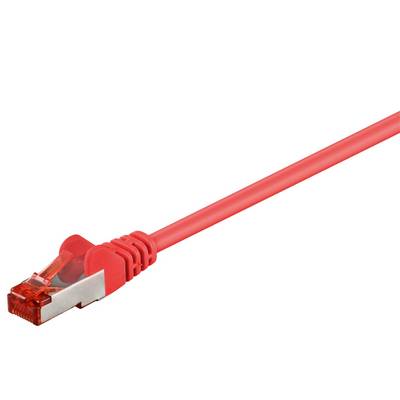 Câble patch Goobay CAT 6, S/FTP (PiMF), rouge 10 m-0