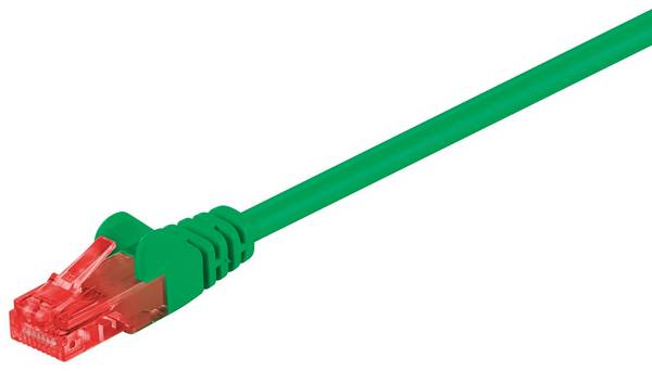 Câble patch Goobay CAT 6, U/UTP, vert 2 m