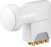 Universal Octo LNB numérique SAT-LNB (DVB-S2) pour 8 participants (réception 4K / UHD / HDTV / 3D)
