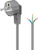 Goobay 93975 alimentation Cordon électrique gris 1.5 m