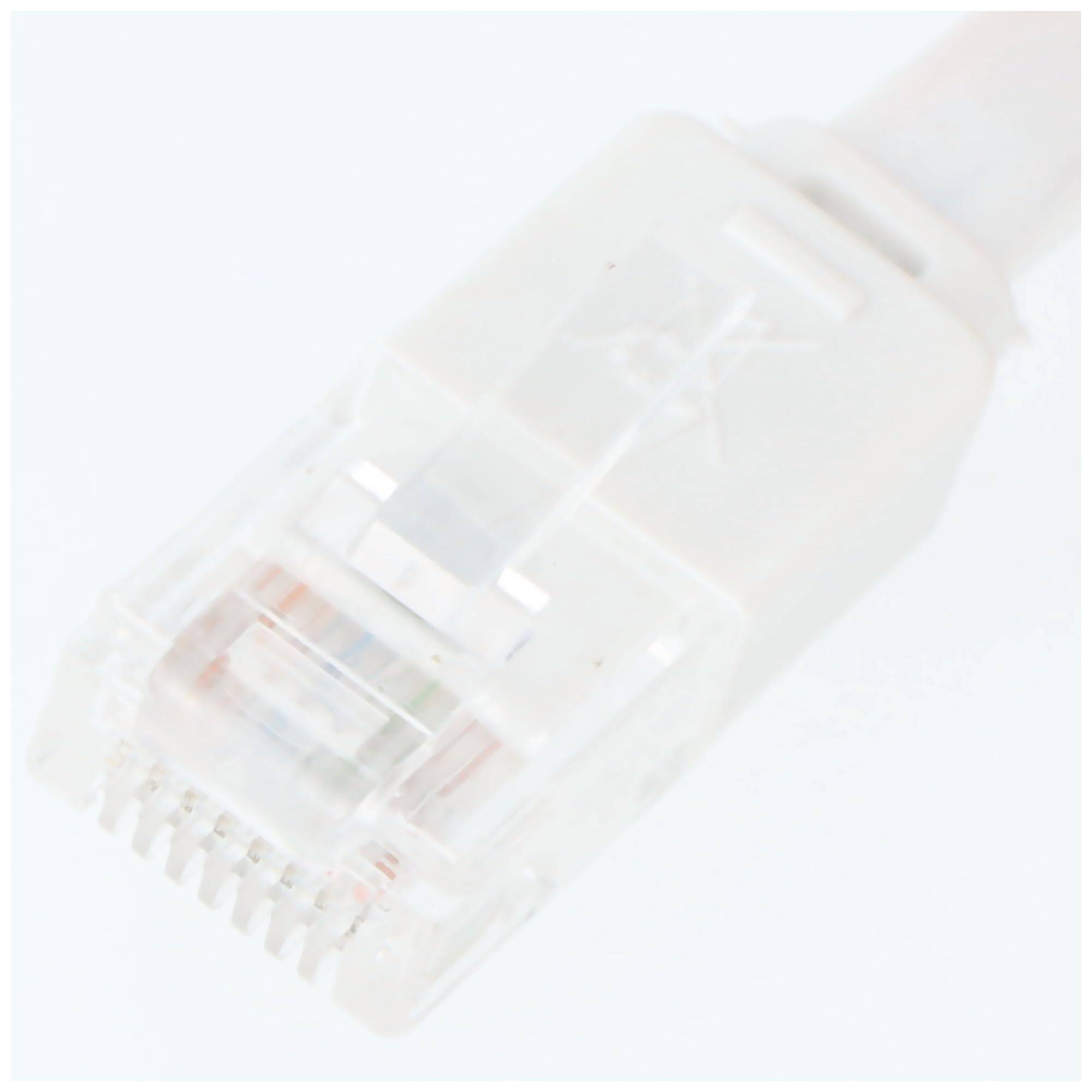 Câble patch plat Goobay CAT 6, U/UTP, blanc 0,5 m-4