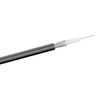 Câble coaxial Goobay RG-58, double blindage - câble coaxial à double blindage pour par ex. B. Transmissions radio-0