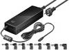 Goobay Goobay 55004 Universalnetzteil für Laptop 12-24 V, 134.5 W Netzgerät, Schwarz Alimentation 134.5 W 12 V/DC, 14 V/DC, 15 V/DC, 16 V/DC, 18 V/DC, 18.5 V/DC, 19 V/DC, 19.5 V/DC, 20 V/DC, 21 V/DC, 22 V/DC, 24 V/DC 8.5 A tension de sortie réglable