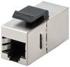 Goobay Keystone Module RJ45 couplage/connecteur CAT 6, STP - largeur 15,9 mm, 2x prise RJ45 (8P8C)