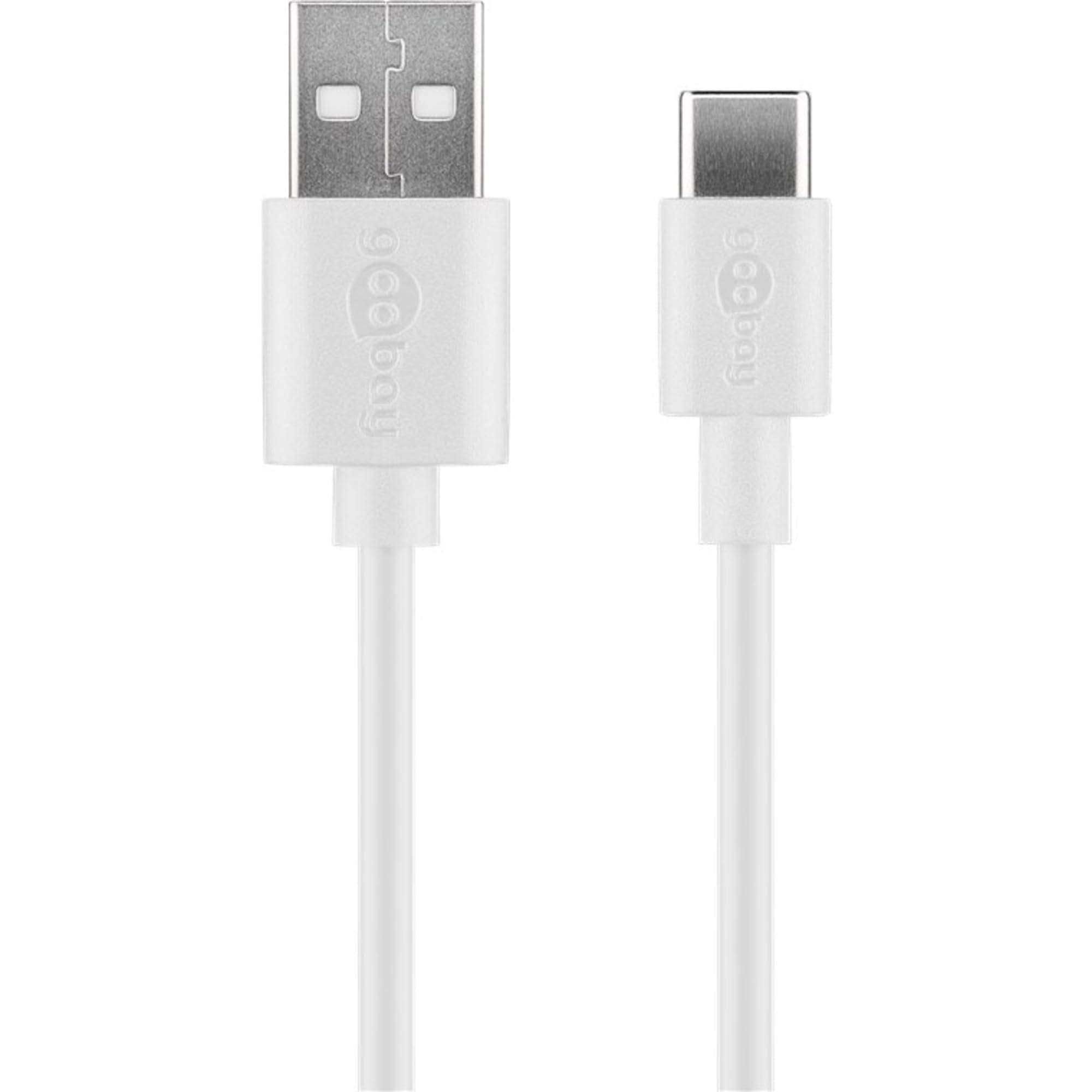 Kit de charge Goobay USB-C™ 1 A - bloc d'alimentation avec câble Type-C™ 1 m (blanc)-4
