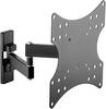 Support mural TV Goobay Basic FULLMOTION (S) - support pour téléviseurs de 23 à 42 pouces (58-107cm), articulation à...