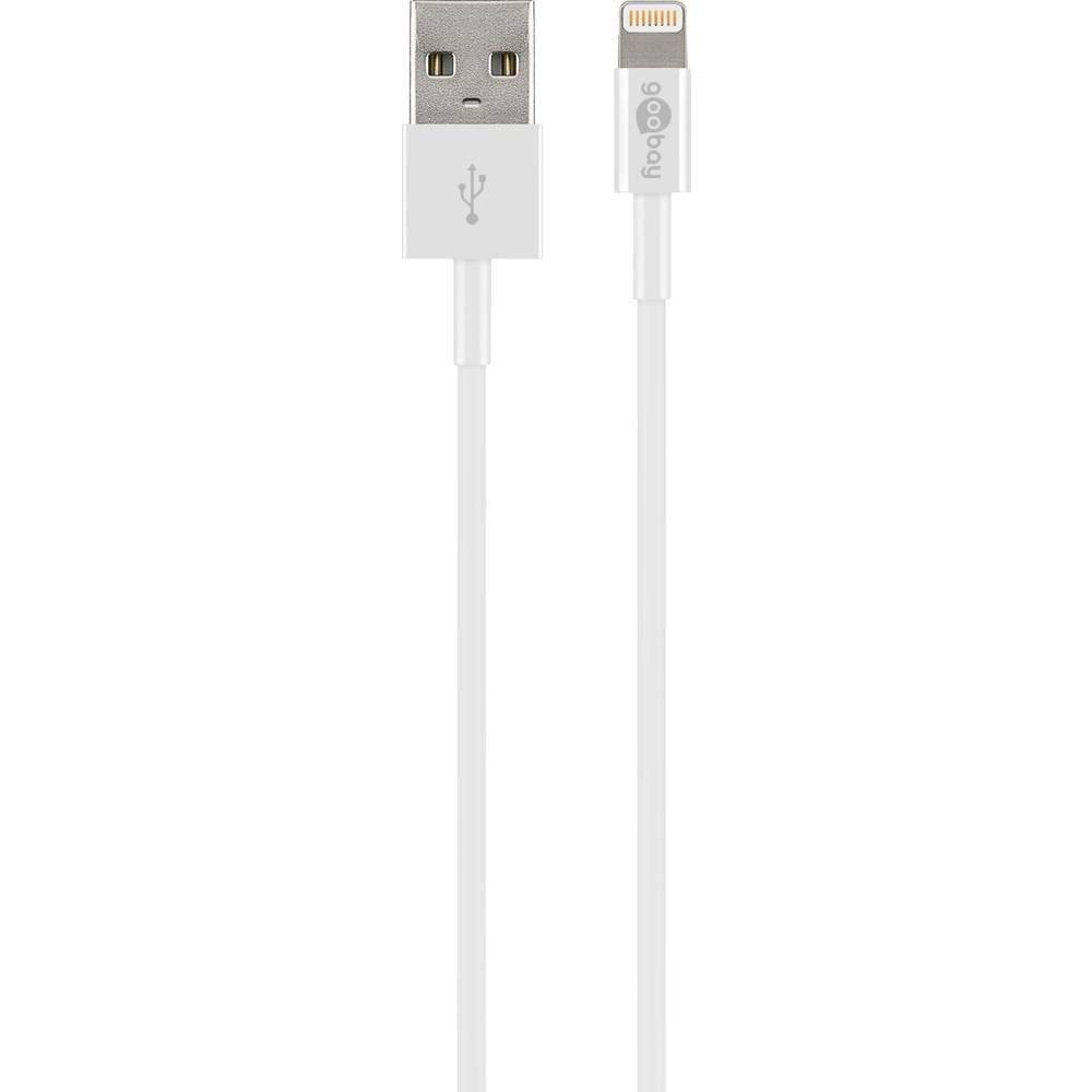 Câble de charge et synchronisation USB Lightning Câble MFi pour Apple iPhone / iPad blanc-2
