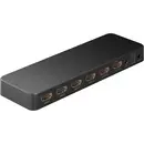 Commutateur matriciel Goobay HDMI™ 4 à 2 (4K @ 60 Hz) - pour basculer entre 4x appareils sources et 2x appareils de...
