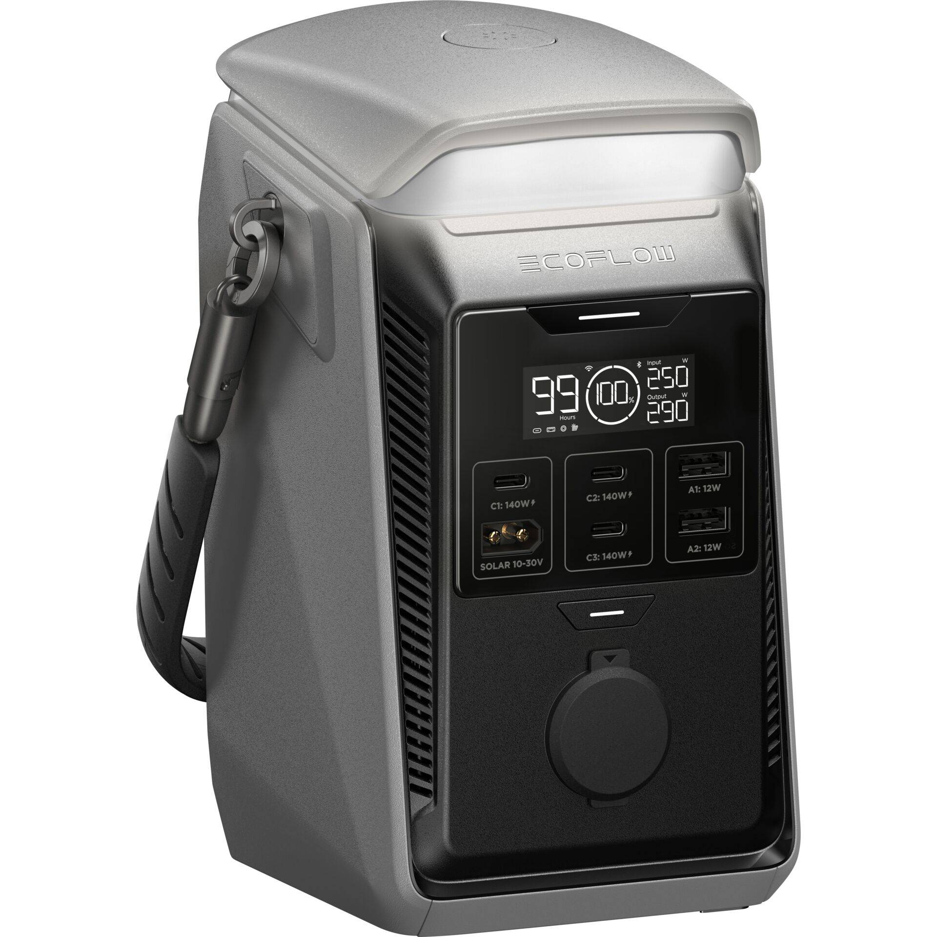 Station d'énergie portable TRAIL Plus 300DC 288Wh - Camping, outdoor - Ecoflow-1