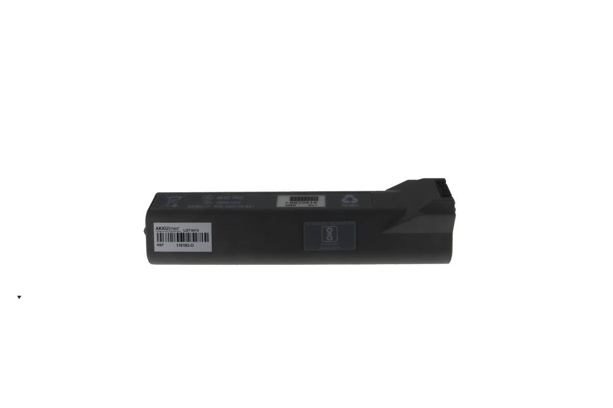 Batterie NiMH d'origine compatible avec GE Hellige Marquette MAC3500/ MAC5000ST/ MAC5500 - 18 V 3500 mAh 216 x 65 x...-0