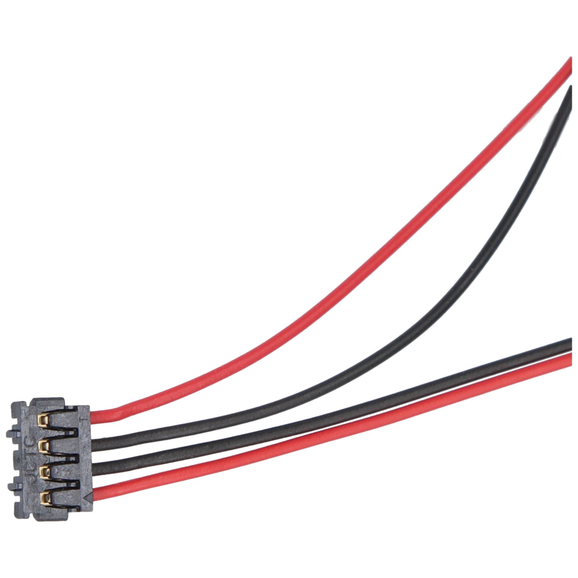 Batterie adaptée pour Garmin Edge 130, 130 Plus, Li-Polymère, 3,7V, 220mAh, 0,8Wh-4