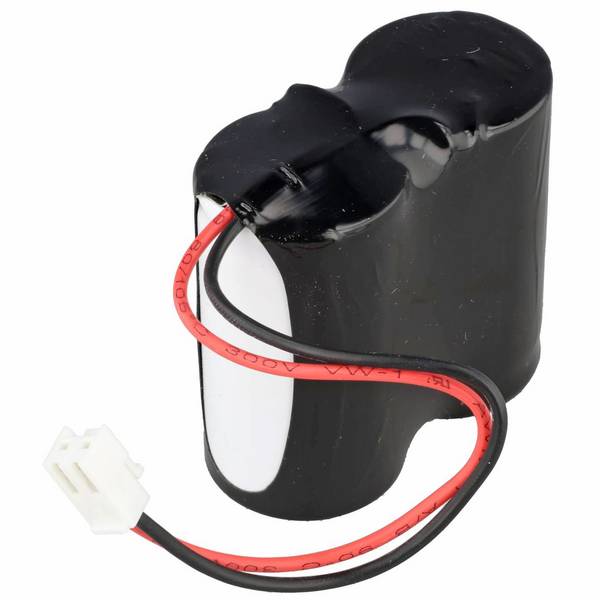 Pack de batteries d'éclairage de secours Mexcel D-D4500H - F1x2 2,4 V 4,5 Ah - avec prise JST
