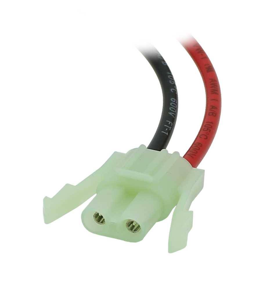 Batterie éclairage de secours NiMH 7.2V 3700mAh 2x L1x3 5/4A avec câble 300mm et prise remplace Liteplan 6/MH40/TS/AS-1