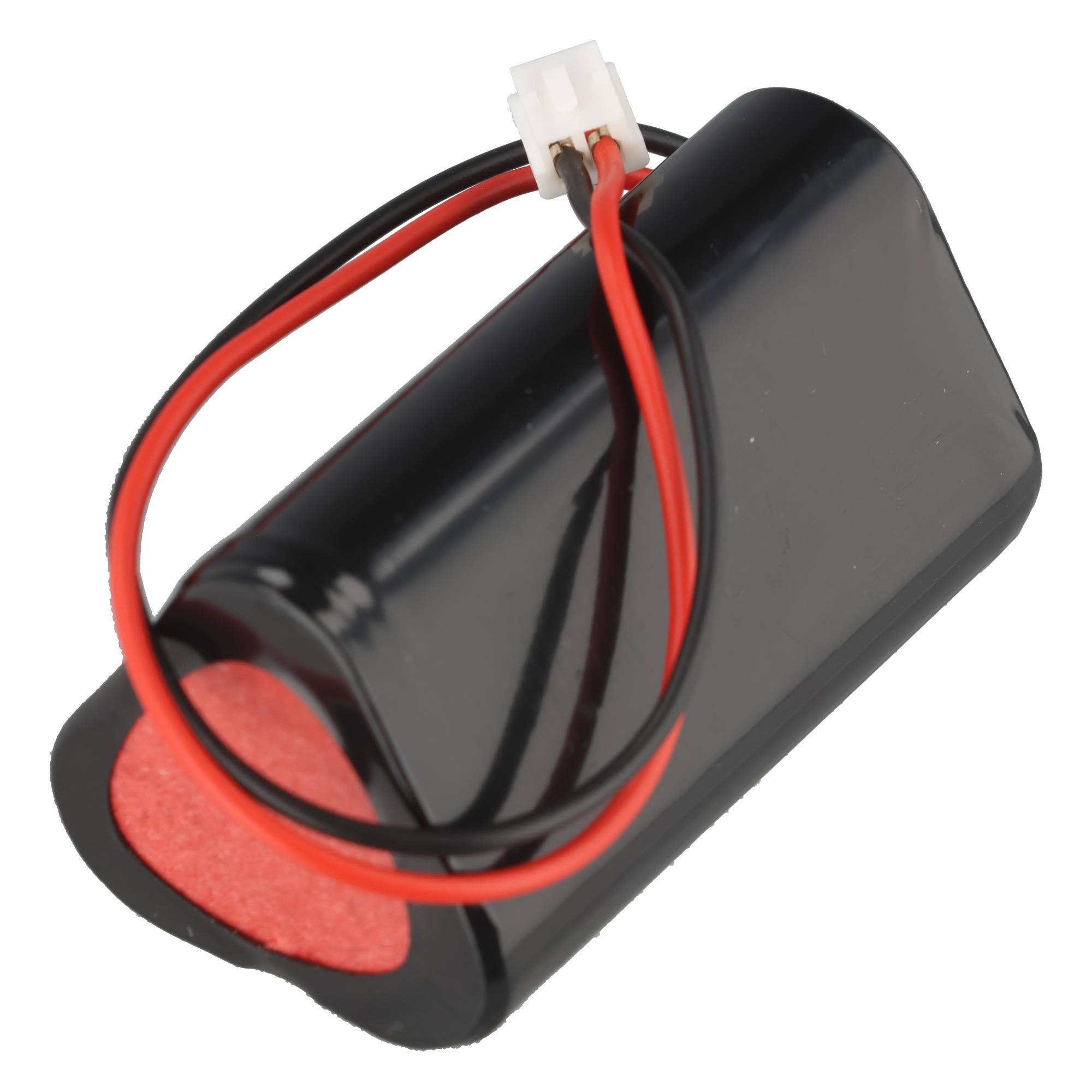 Batterie pour éclairage de secours NiMH 3,6V 1800mAh D1x3 Mignon AA avec câble et fiche remplace RZB 106800-2