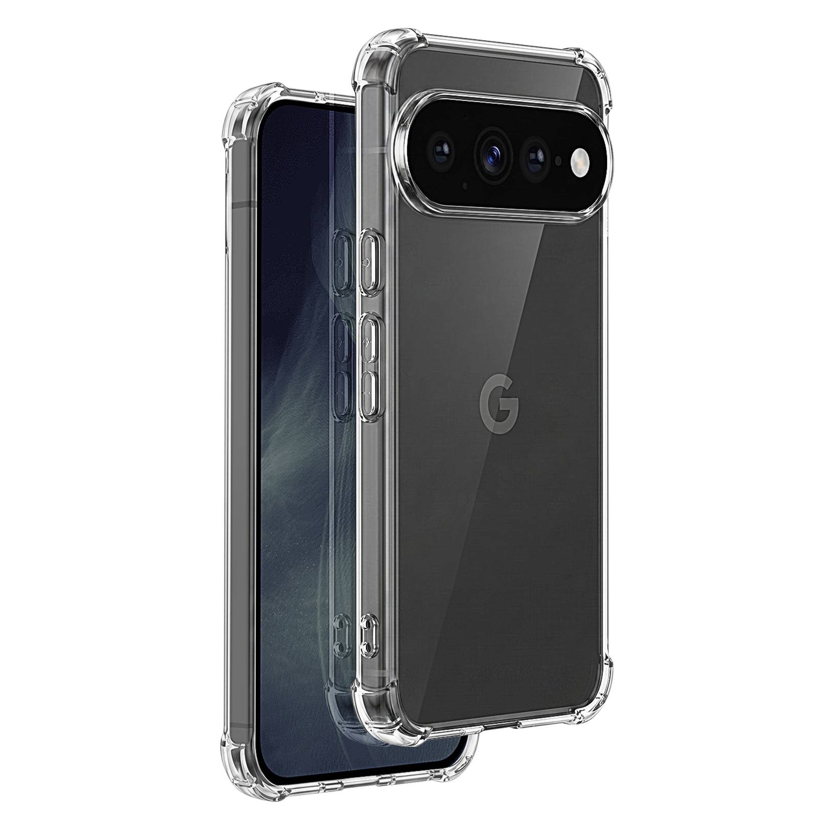 Coque pour Google Pixel 11 en Silicone avec Coins Renforcés-0