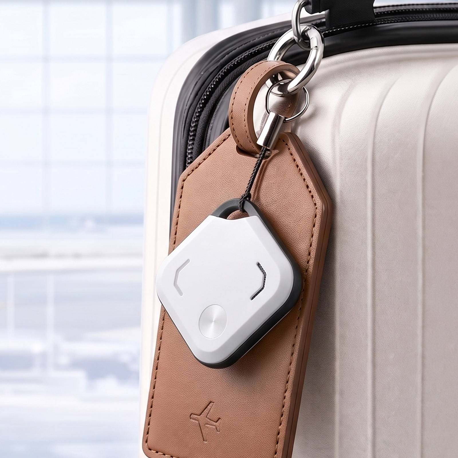 Traceur Bluetooth Airtag Compatible Apple Find My / Google Find Hub-2
