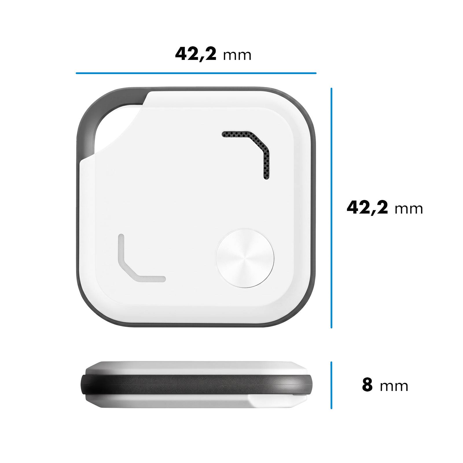 Traceur Bluetooth Airtag Compatible Apple Find My / Google Find Hub-3