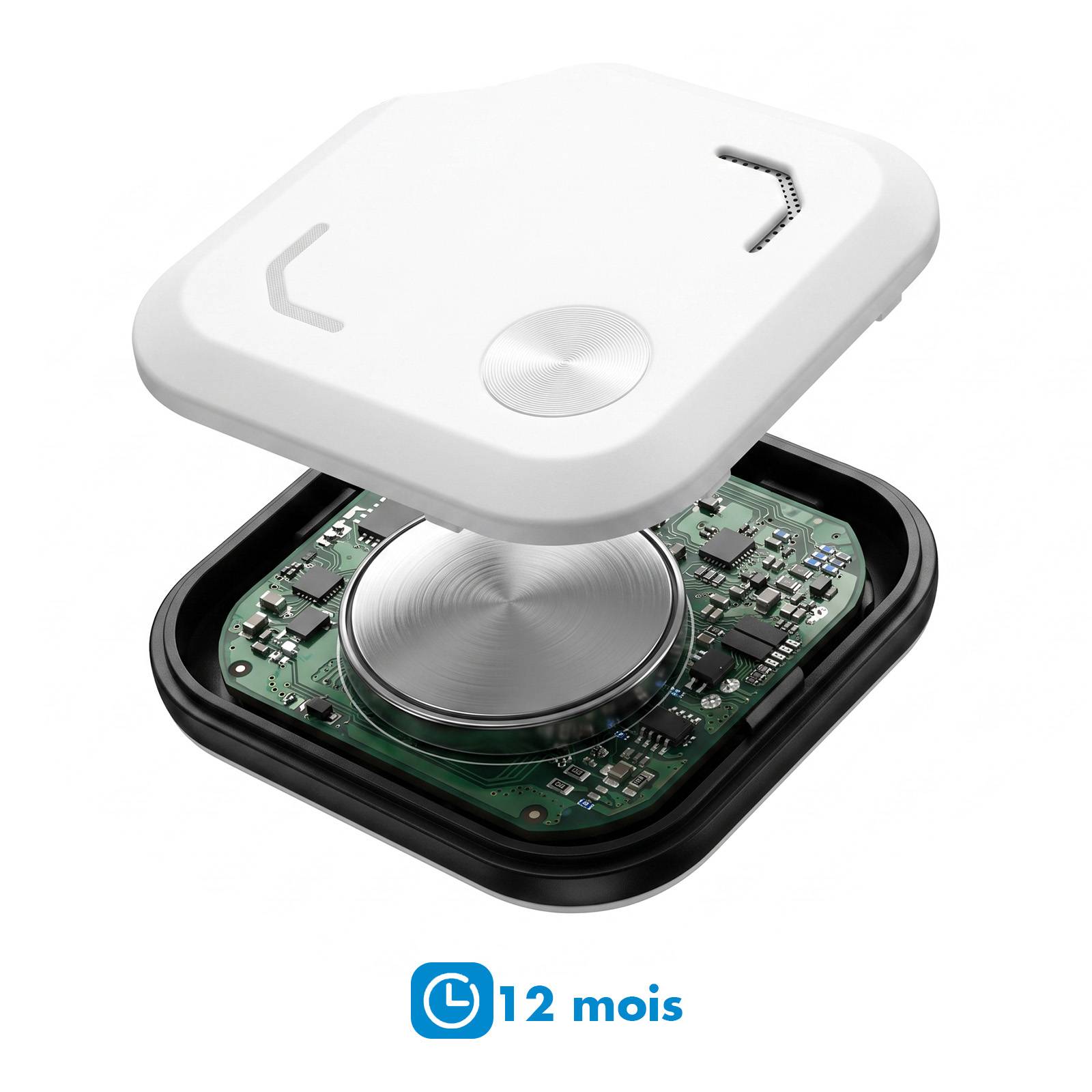 Traceur Bluetooth Airtag Compatible Apple Find My / Google Find Hub-4