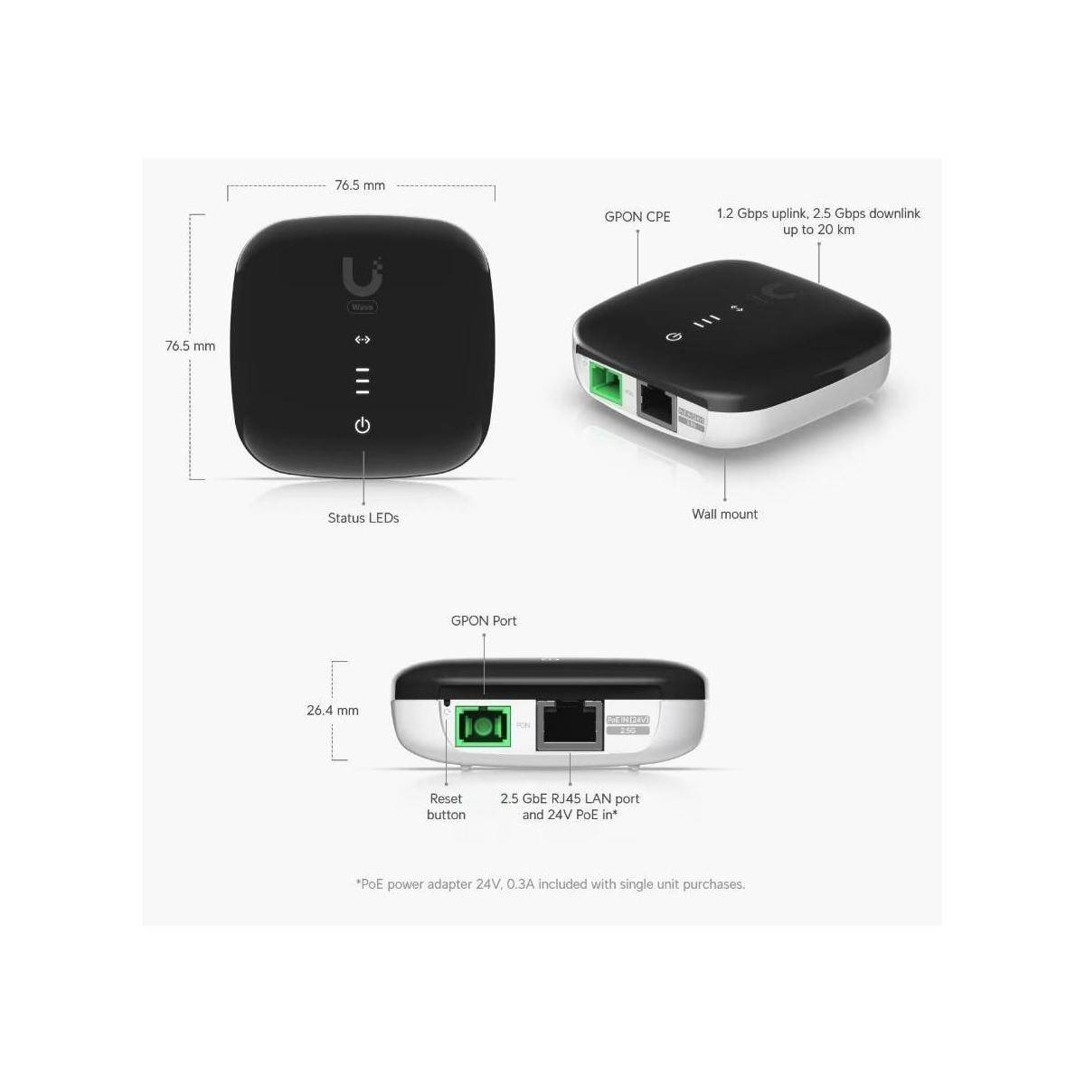 Ubiquiti Wave-Fiber-ONU ONU WaveFiber-1