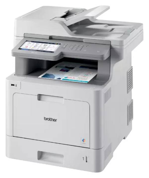 Brother MFC-L9570CDW, Laser, Impression couleur, 2400 x 600 DPI, A4, Impression directe, Blanc