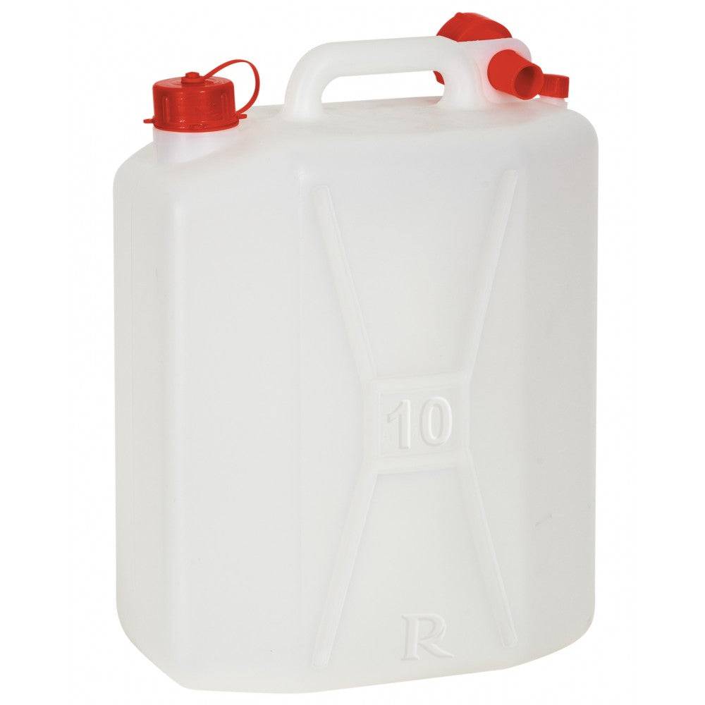 Jerrican en polyéthylène + bec - Litres au choix - RIBIMEX 10L-0