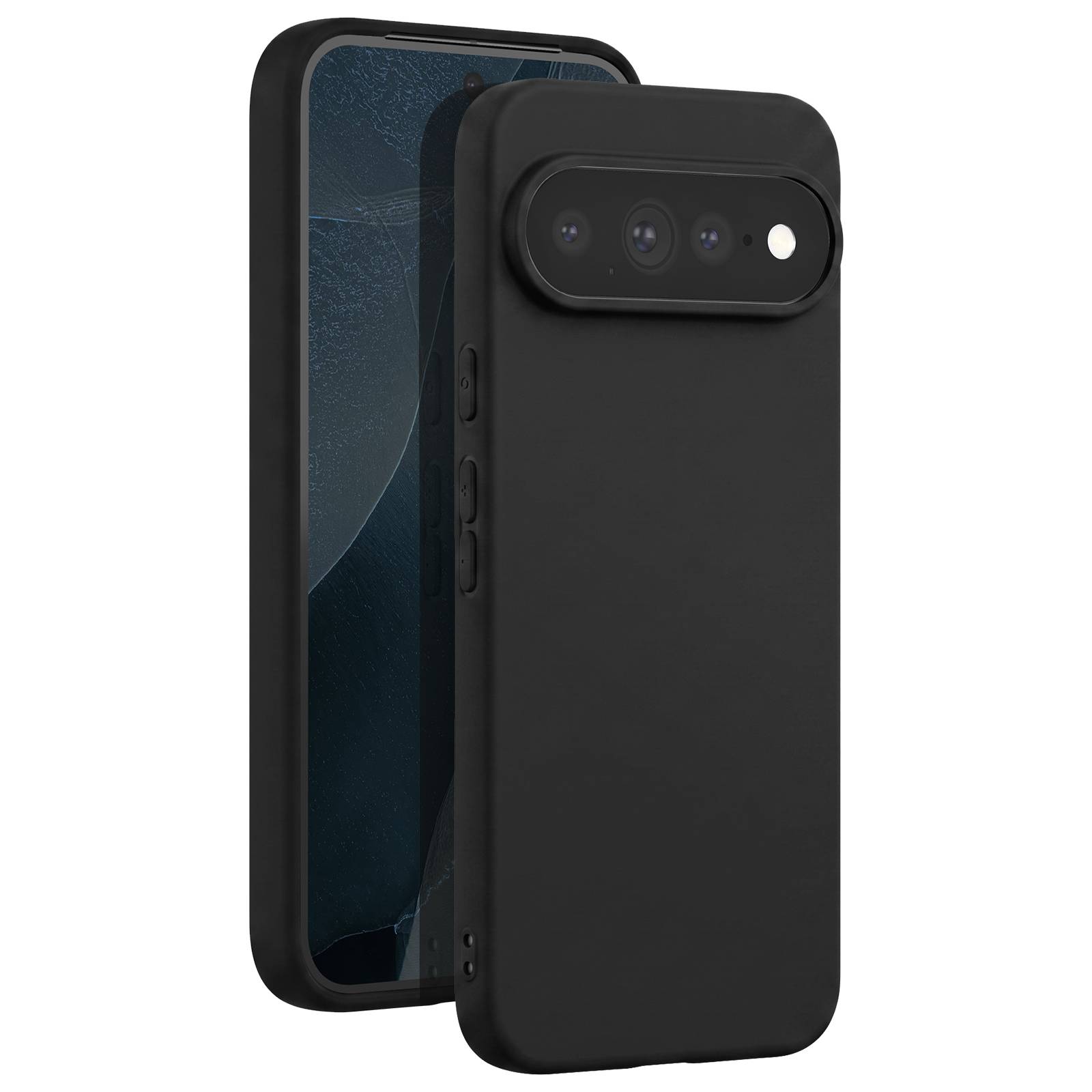 Coque pour Pixel 11 Pro XL en Silicone Souple Antichocs Oléophobe-0