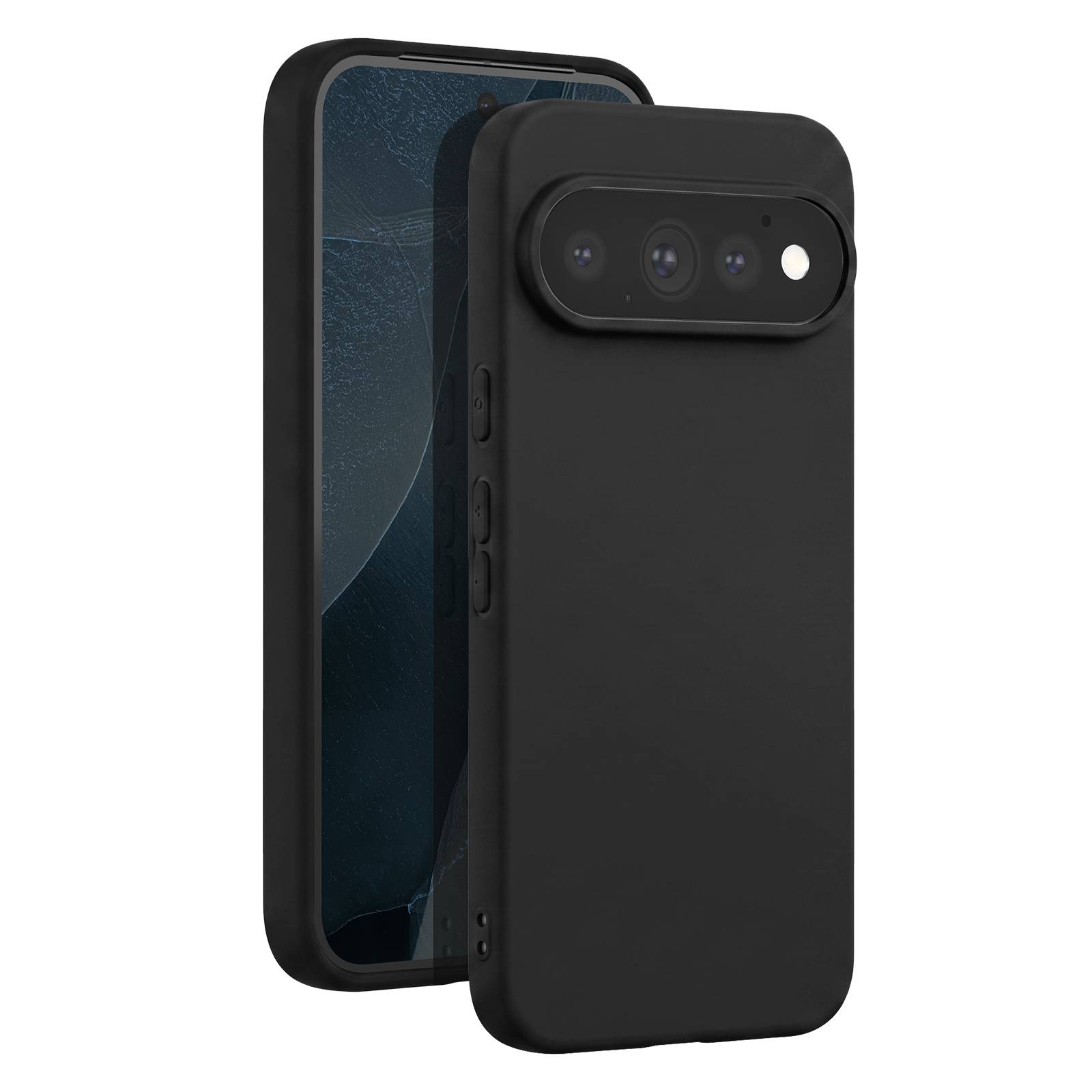 Coque pour Pixel 11 Pro en Silicone Souple Antichocs Oléophobe-0