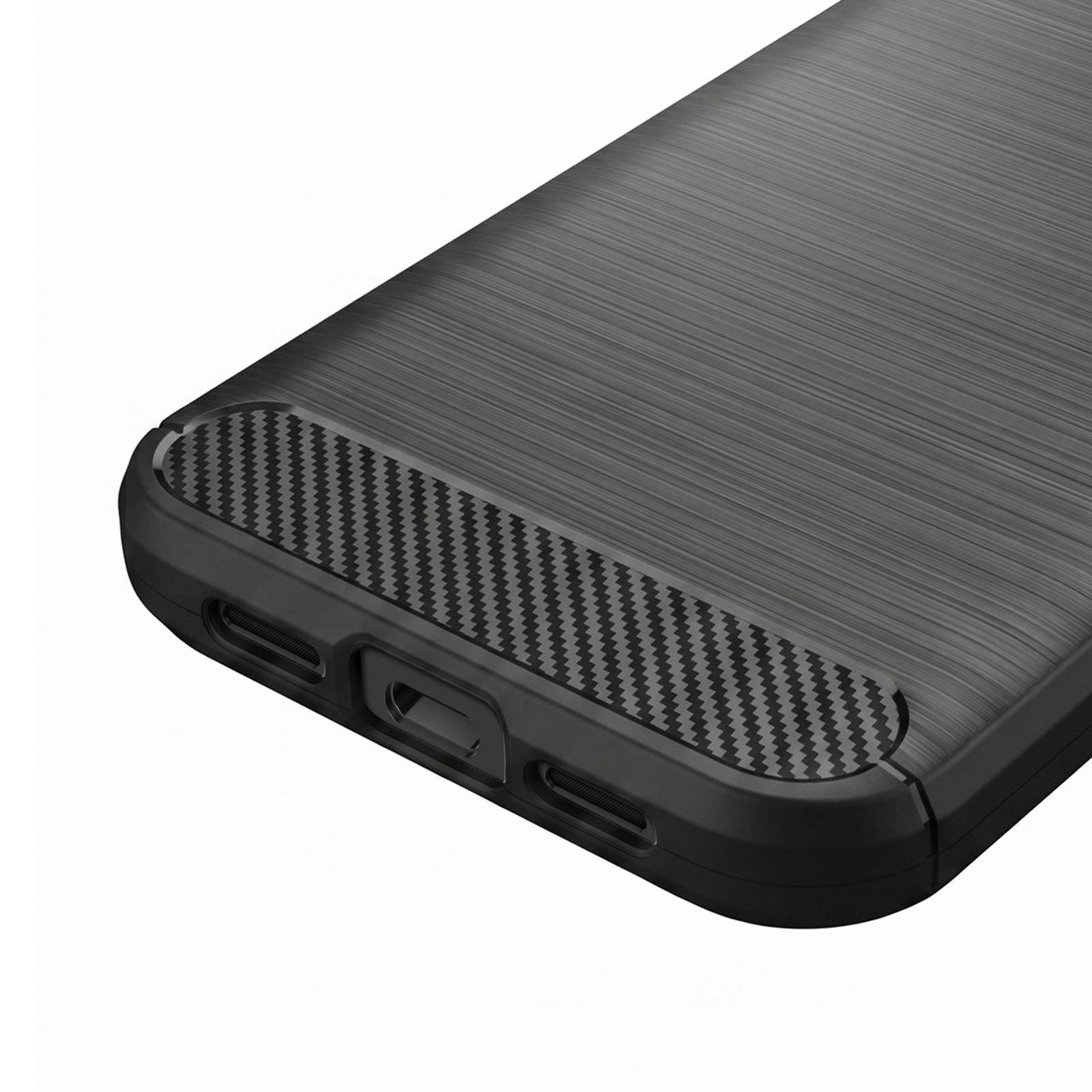 Coque pour Google Pixel 11 Pro XL Effet Métal Brossé avec Contour Caméra-4