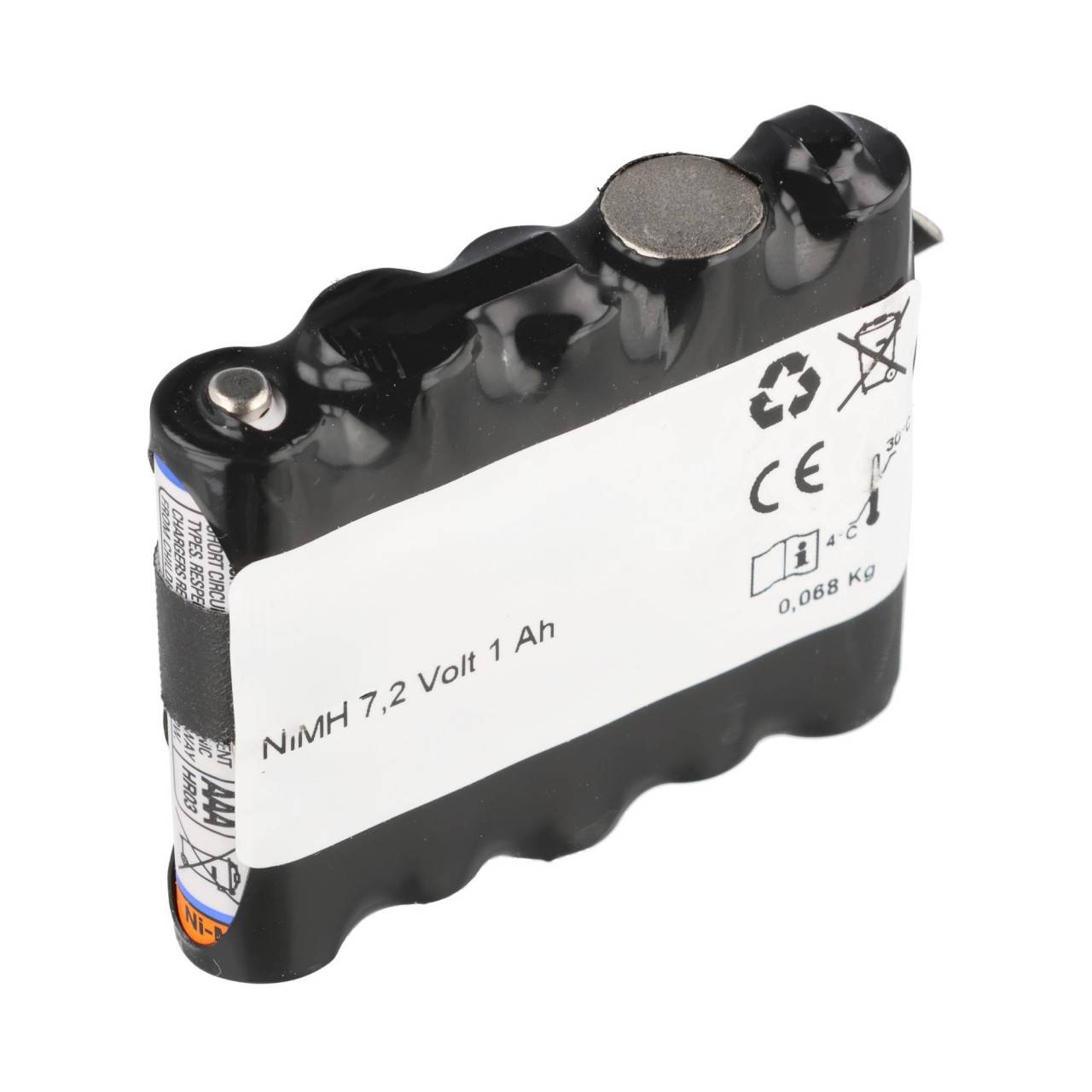 Batterie NiMH CoPacks compatible avec Stabo Freetalk II PMR446 - 7,2 V 1000 mAh-0