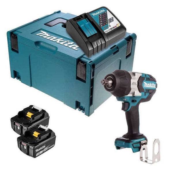 Boulonneuse à chocs 18v 1000Nm -2x3,0 Ah- en Makpac - Makita DTW1002RFJ