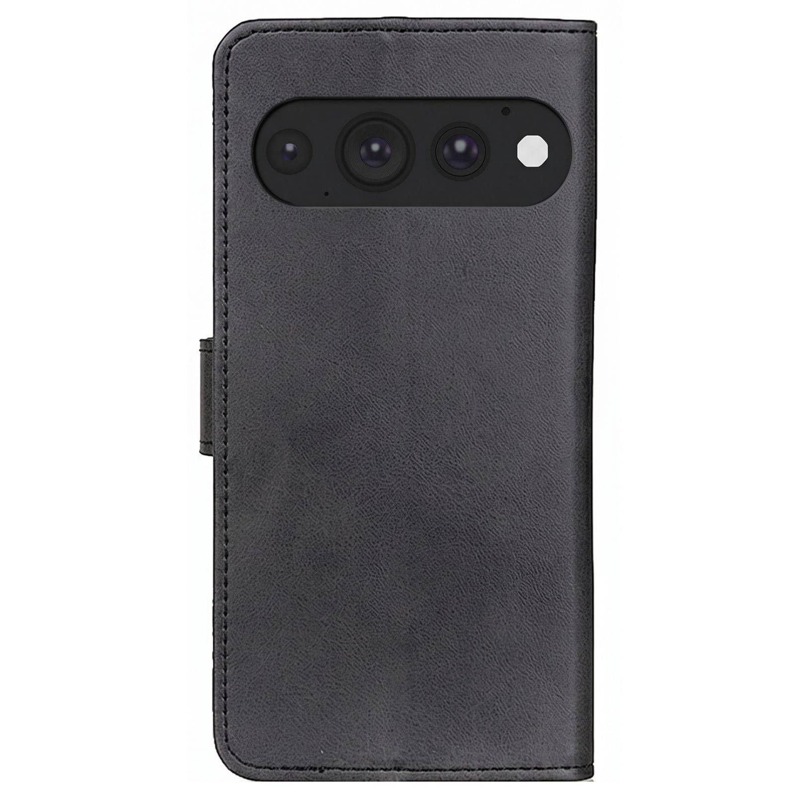 Étui pour Google Pixel 11 Pro XL Effet Cuir avec Support et Rabat Portefeuille-1