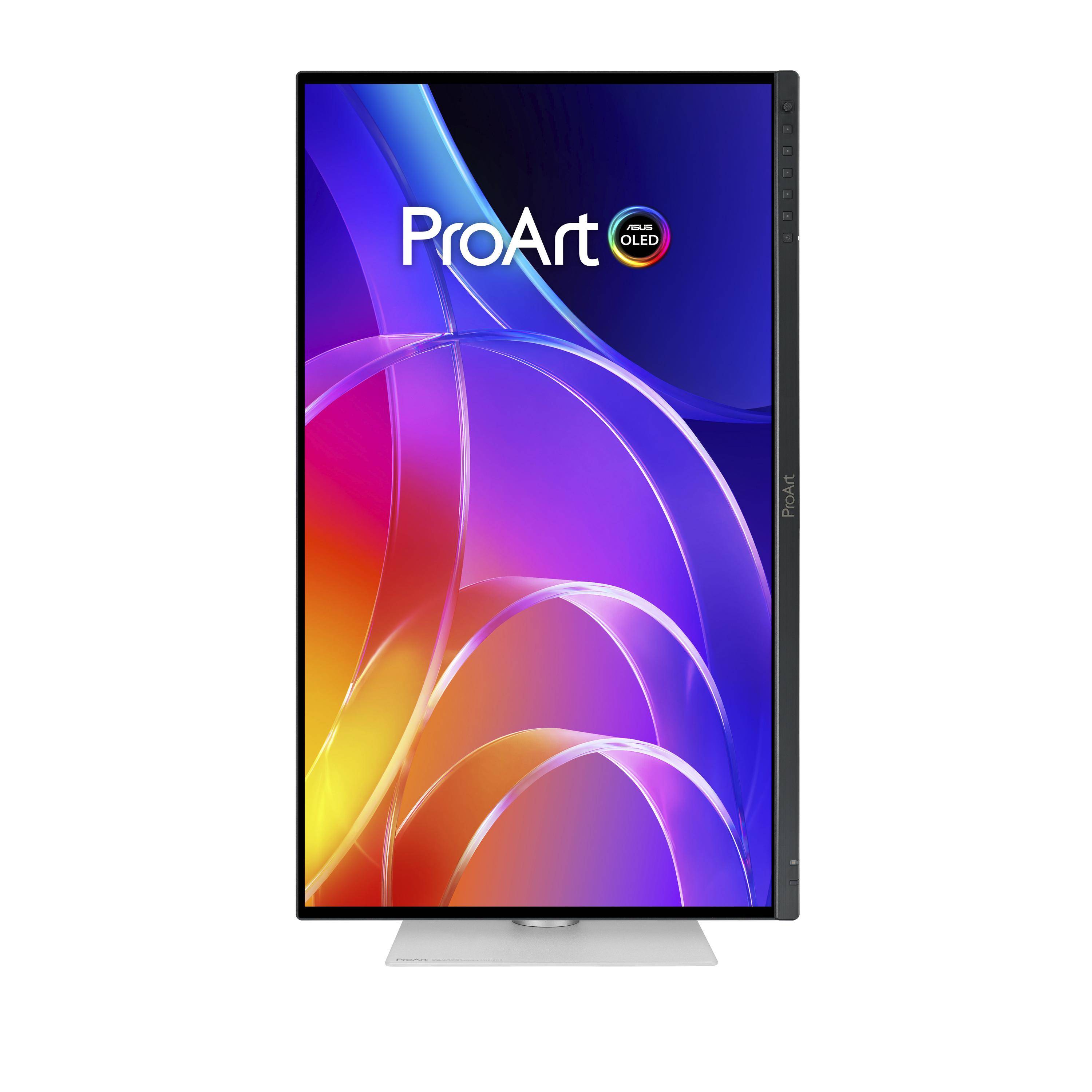 ASUS ProArt OLED PA279CDV, 67,3 cm (26.5"), 3840 x 2160 pixels, 4K Ultra HD, QD-OLED, 0,1 ms, Noir, Argent-4