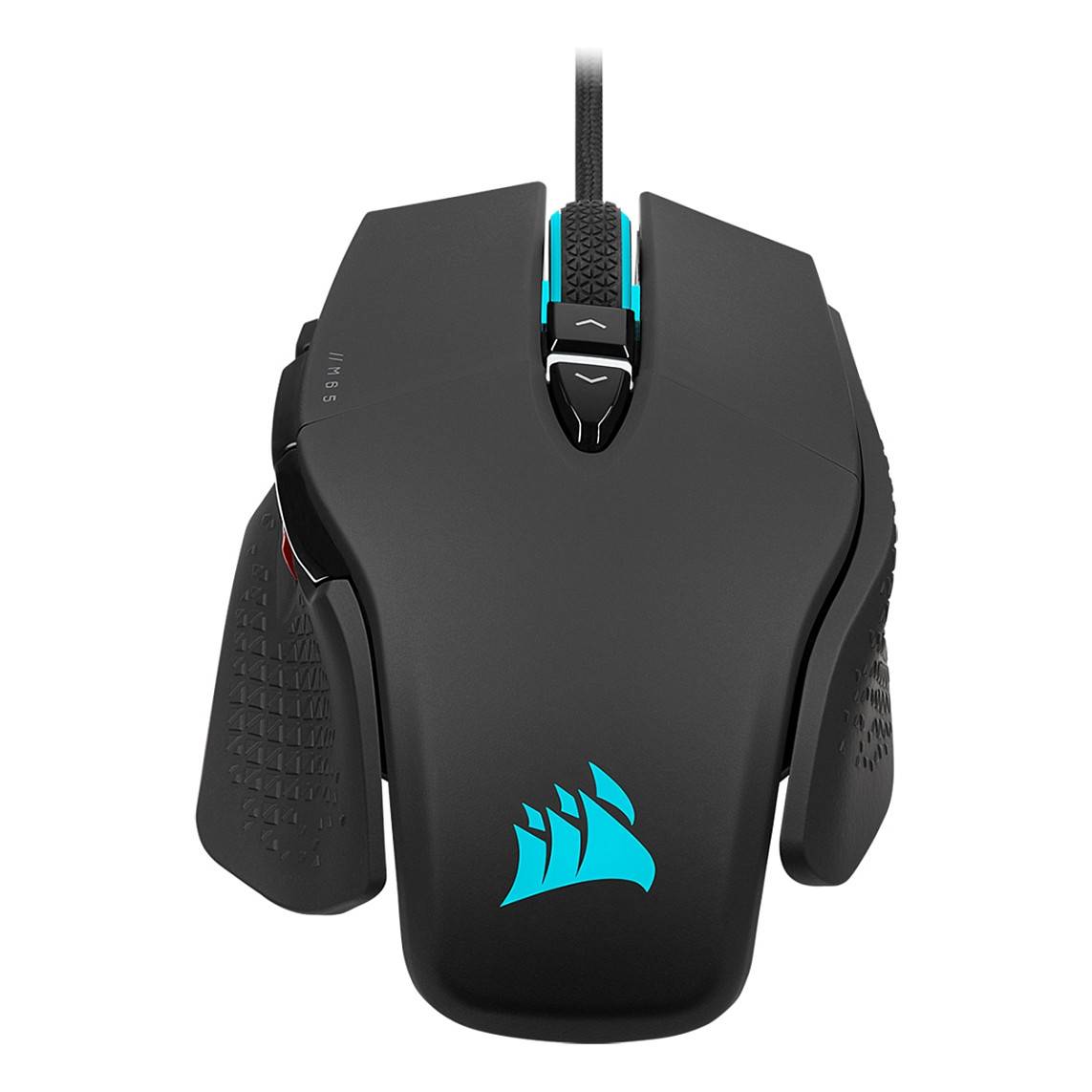Corsair M65 RGB ULTRA, Droitier, Optique, USB Type-A, 26000 DPI, 1 ms, Noir-0