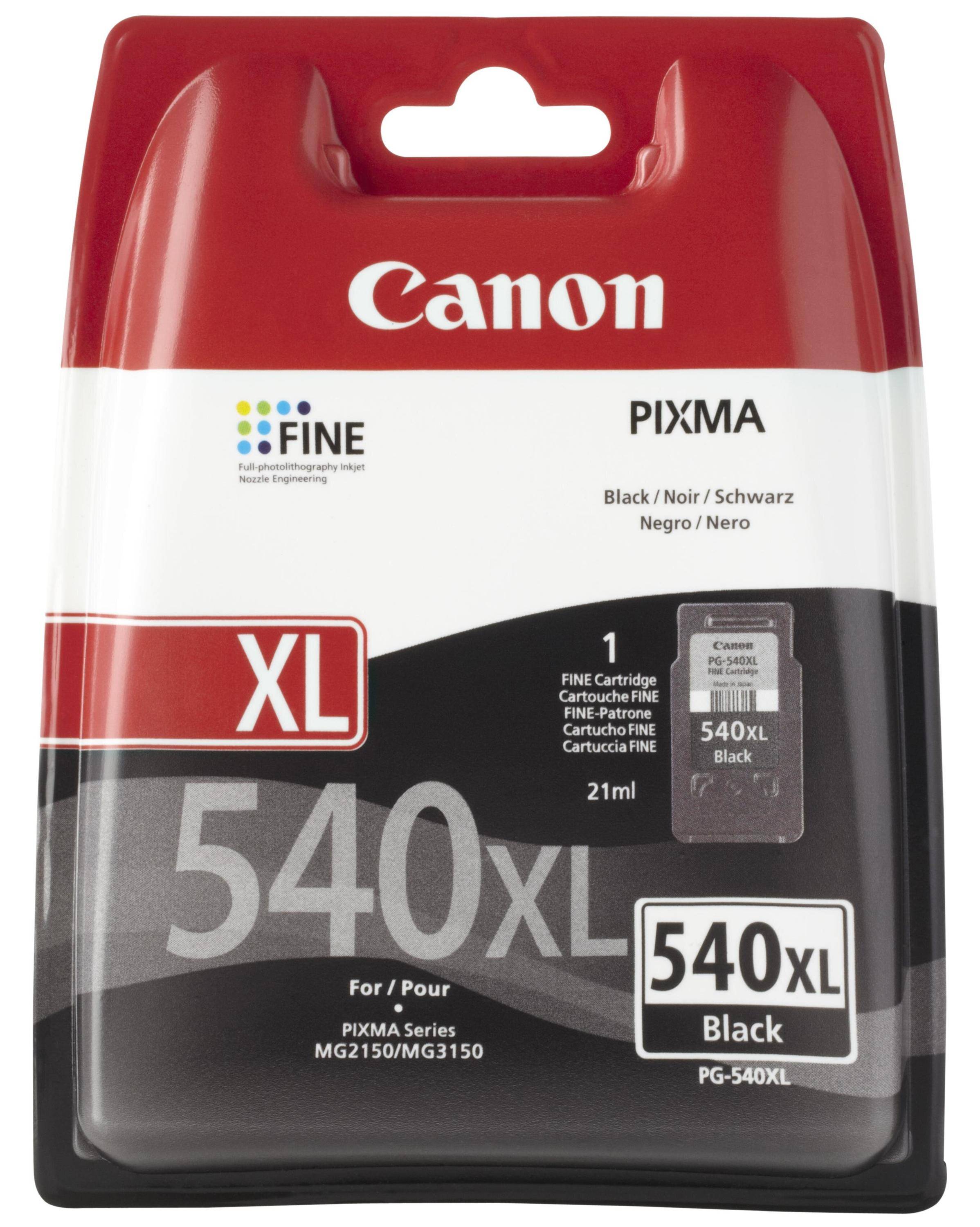 Cartouche d'encre Canon PG-540XL noir-2